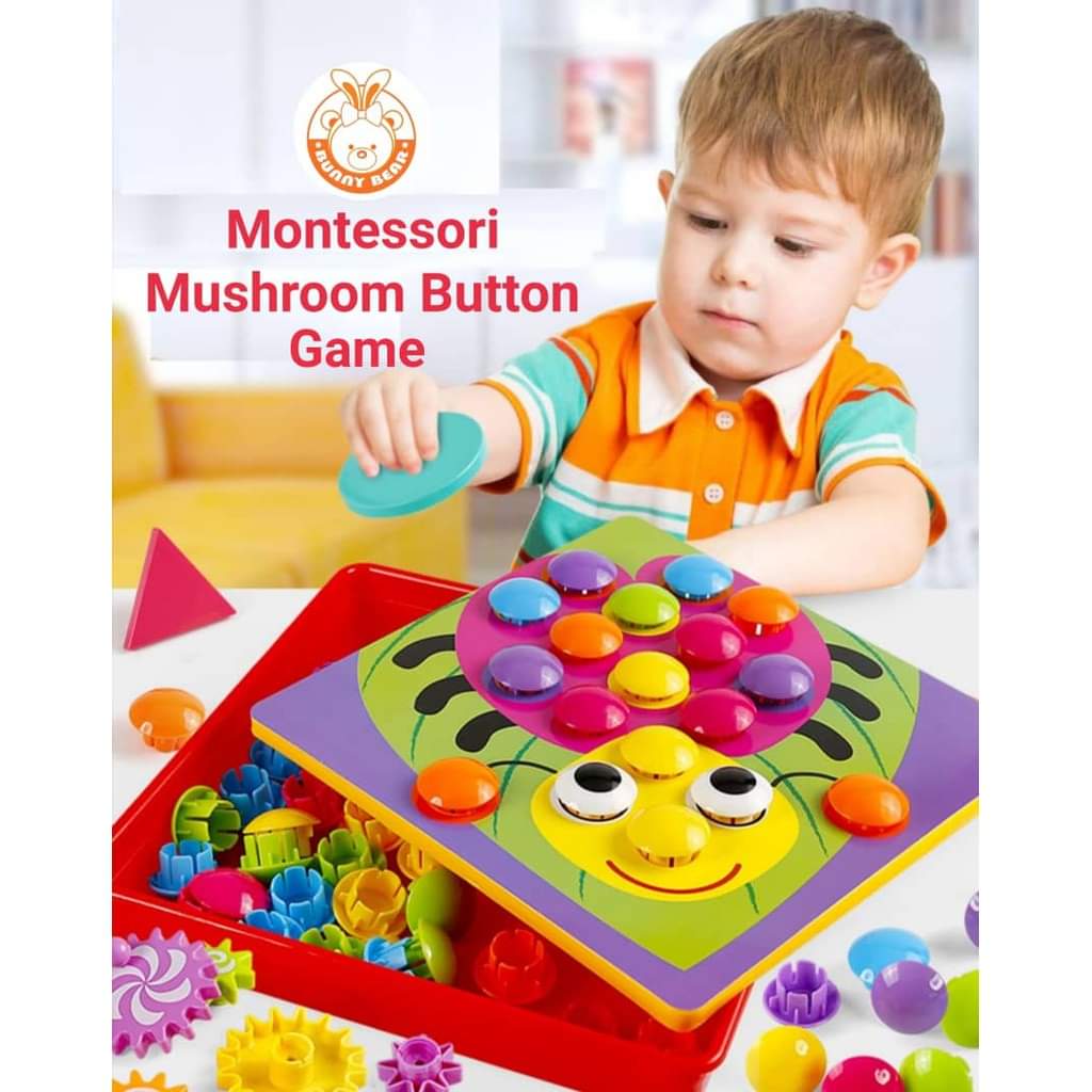 3D Puzzles Button Art Color Matching