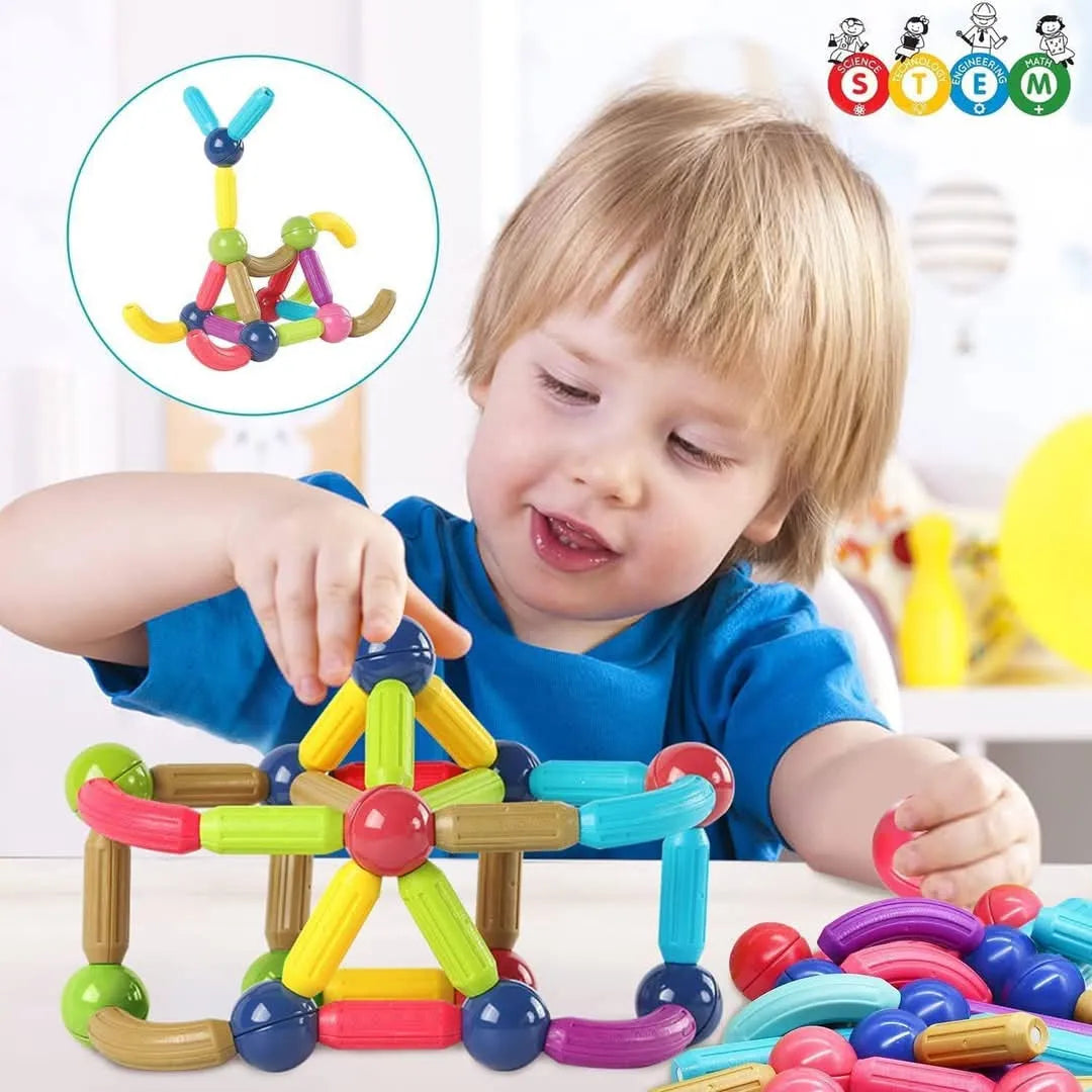 Fidtoy Magnetic Building Sticks and Balls Set 25 PCS STEM Toy