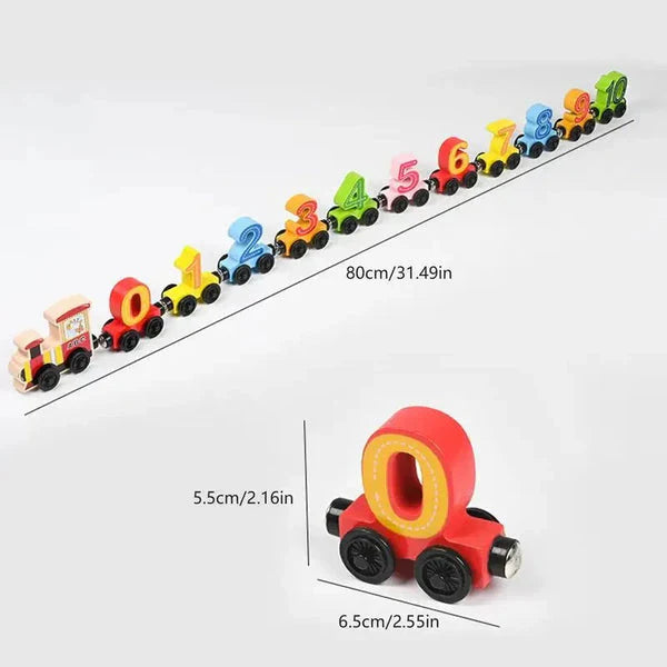 Magnetic Numbers Train
