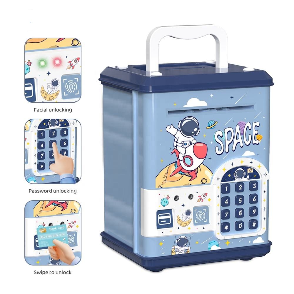 Space ATM Finger Print Money Bank Play Set - 300