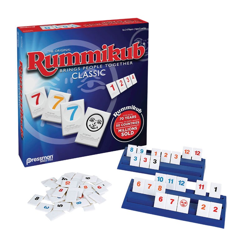 Rummikub Classic Number Family Challenge Game - 178