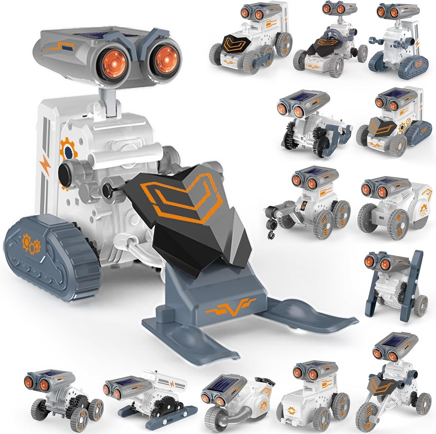 Solar Power Robotics Kit 14 Models in 1 - 707