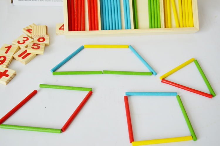 Wooden Math Stick Game | Counting & Early Math Skills for Kids