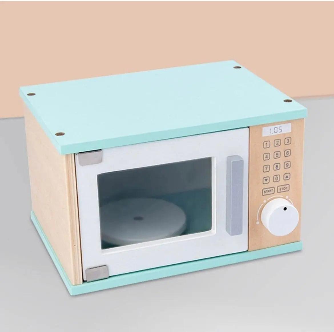 Wooden Microwave Oven Set