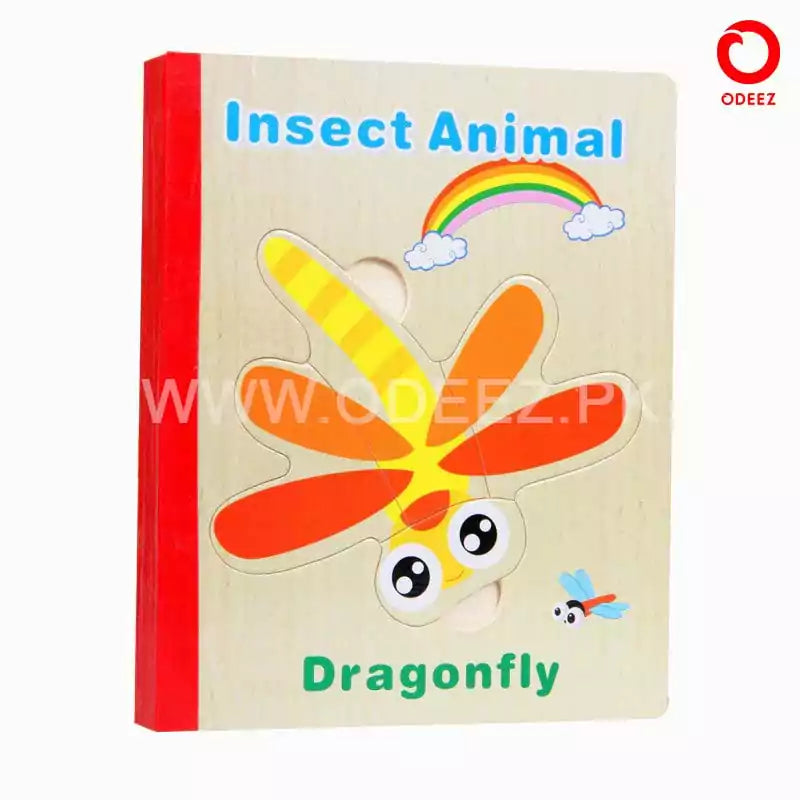 Wooden Puzzle Book for Kids - Random Character