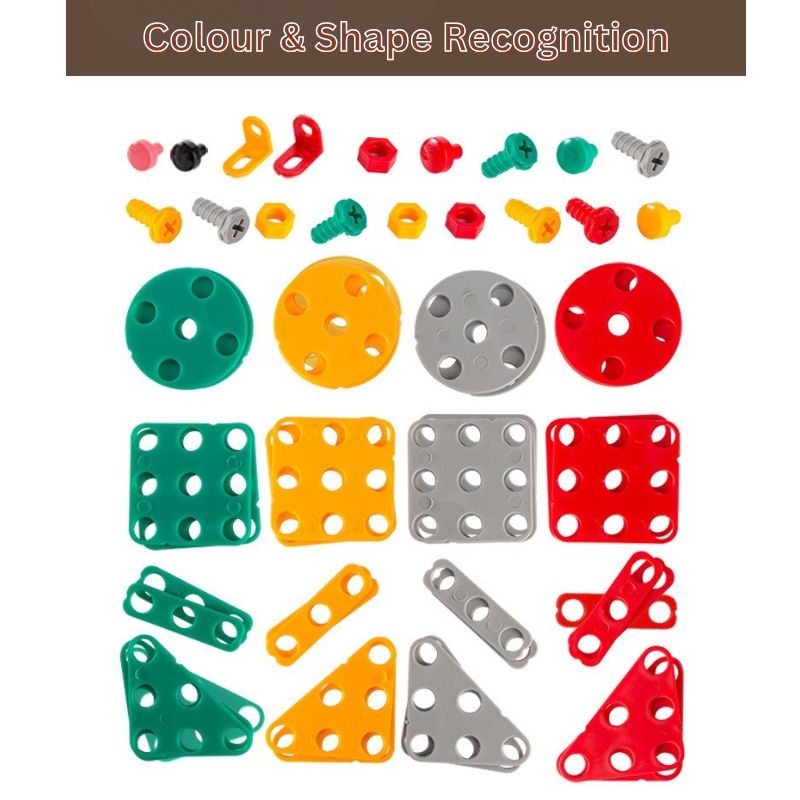 205-Piece Montessori Building & Learning Tool Kit