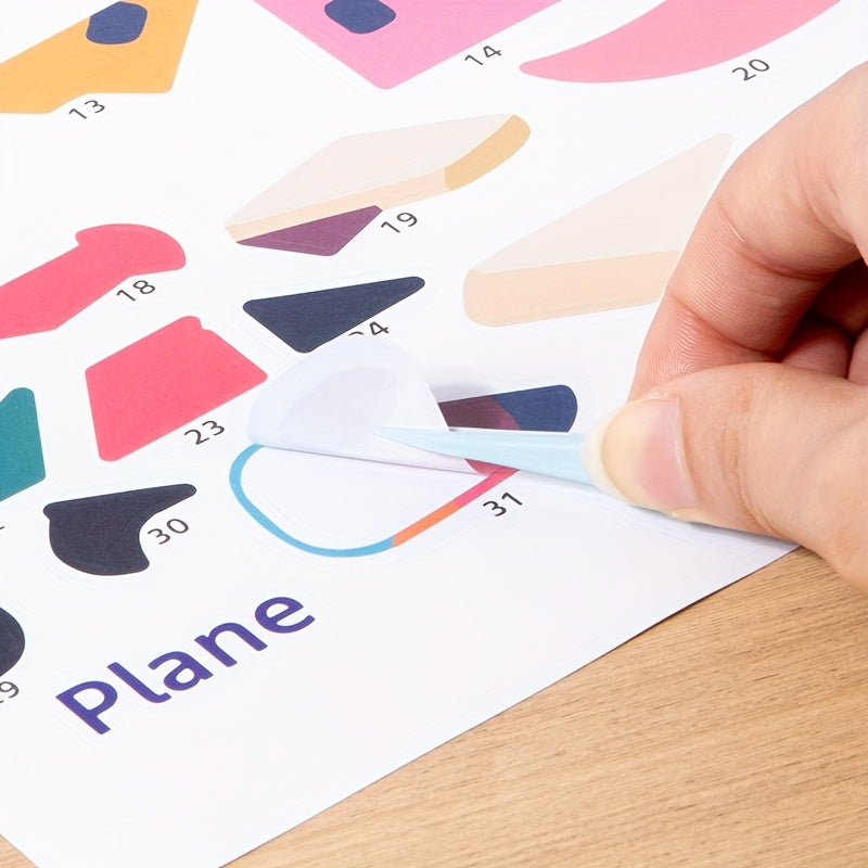 Sticker Puzzle Painting Book for Kids