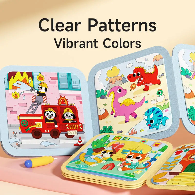 Montessori Water Coloring Book V2