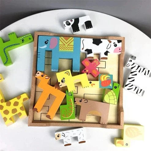 Animal Puzzle Montessori