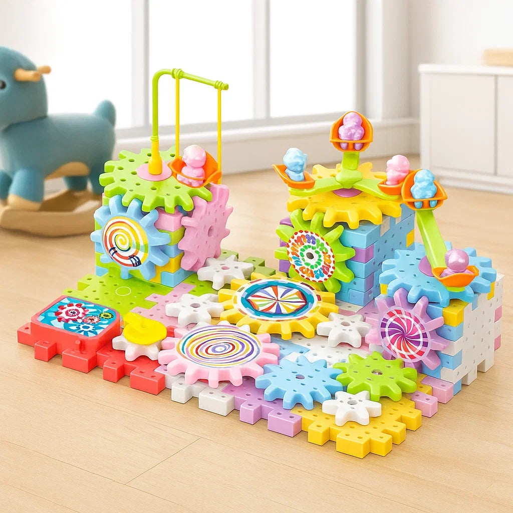 GearTrack – Elektrisch & Educatief – Bouwblokken Speelset