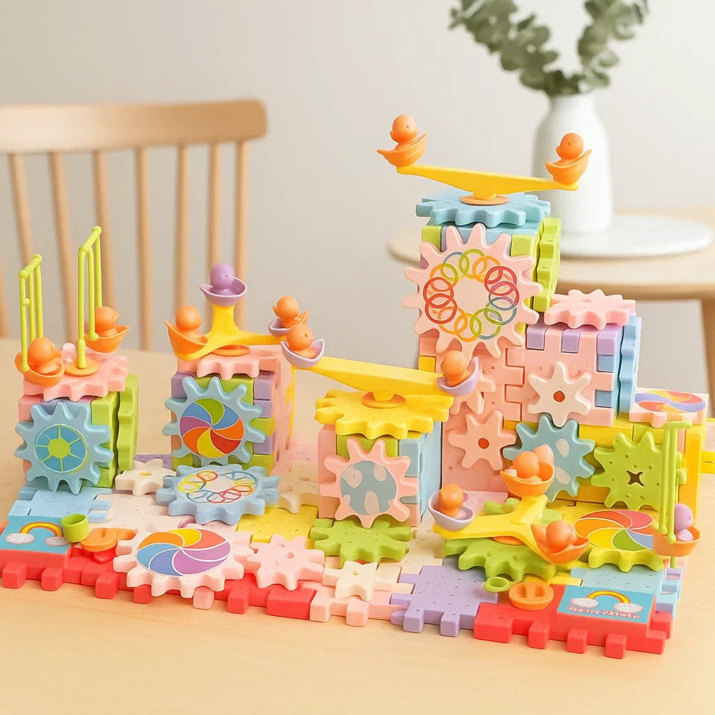 GearTrack – Elektrisch & Educatief – Bouwblokken Speelset