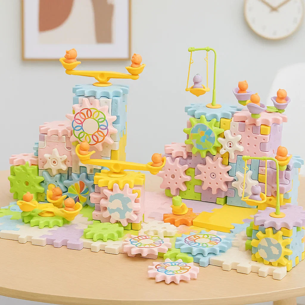 GearTrack – Elektrisch & Educatief – Bouwblokken Speelset