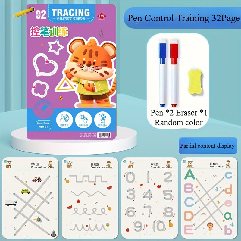 Reusable Magic Practice Notebook for Kids