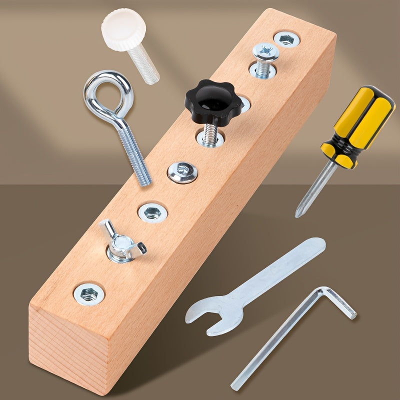 Fidtoy Screw and Nut Tool Set for Toddlers STEM Learning and Fine Motor Skills