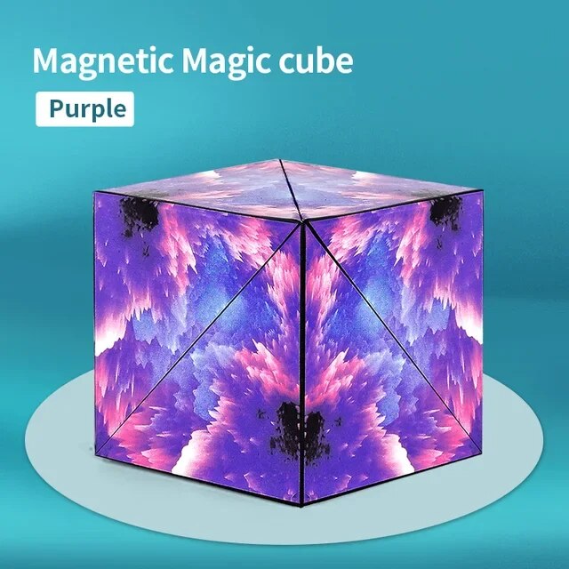 Cube magique Montessori déformable à aimant