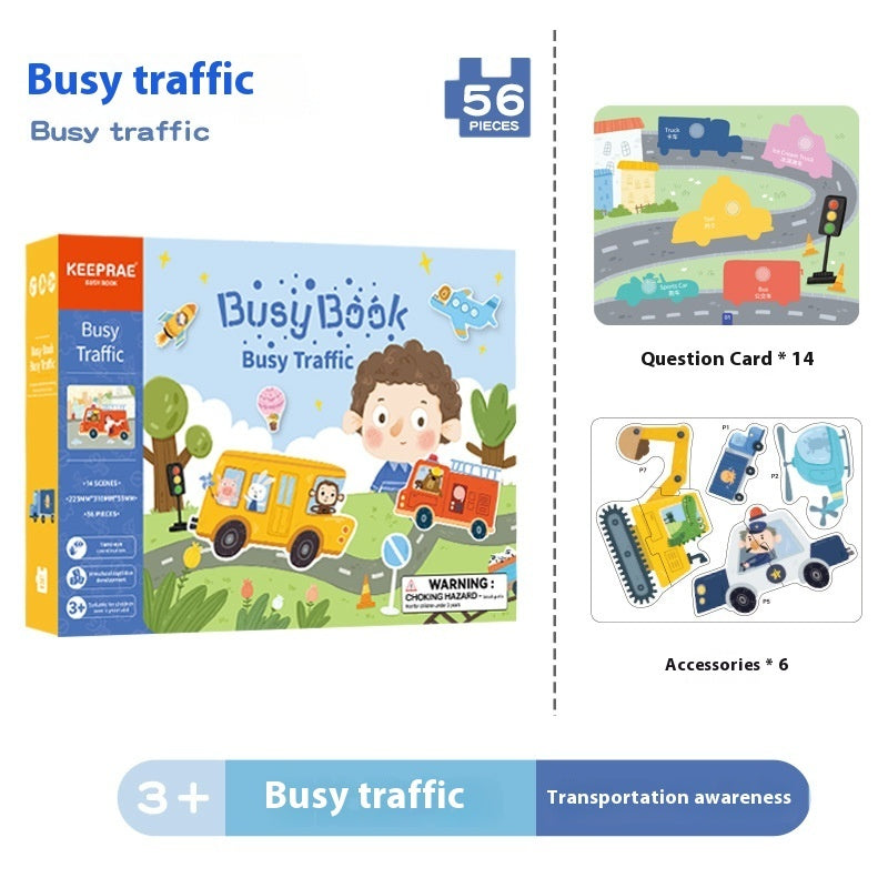 Baby Enlightenment Early Cognitive Education Quiet Book Educational Toys