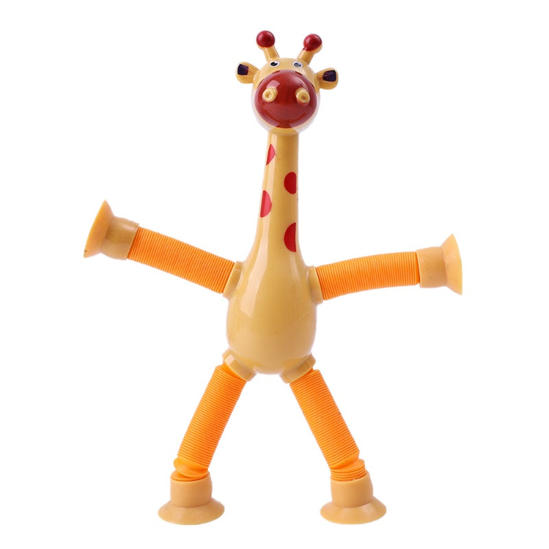 Suction Cups Sensor Toys Giraffe Pop Tubes Fidget Toy