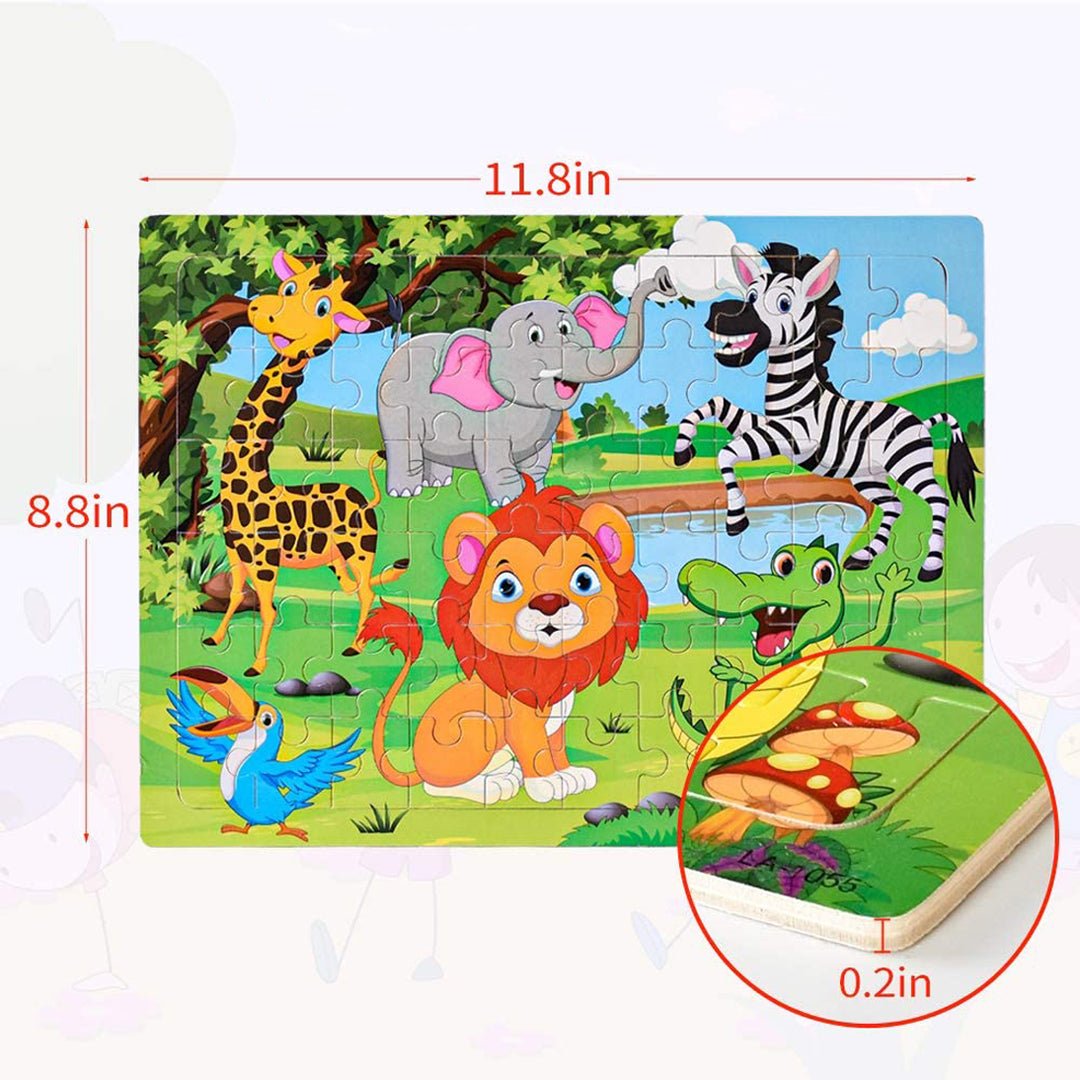Best Seller: Preschool Jigsaw Puzzles 6 PACK
