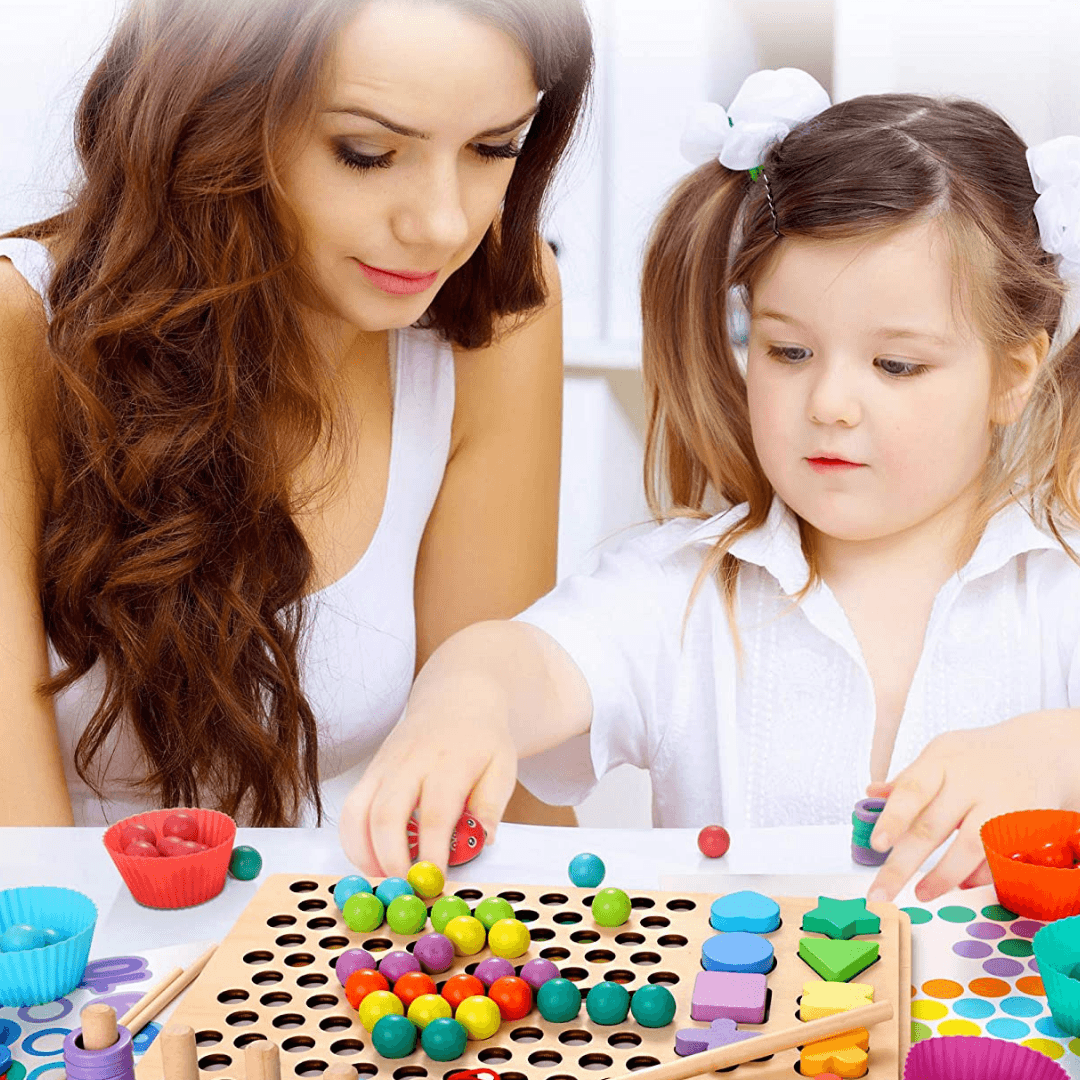 Wooden Magnetic Sorting Puzzle