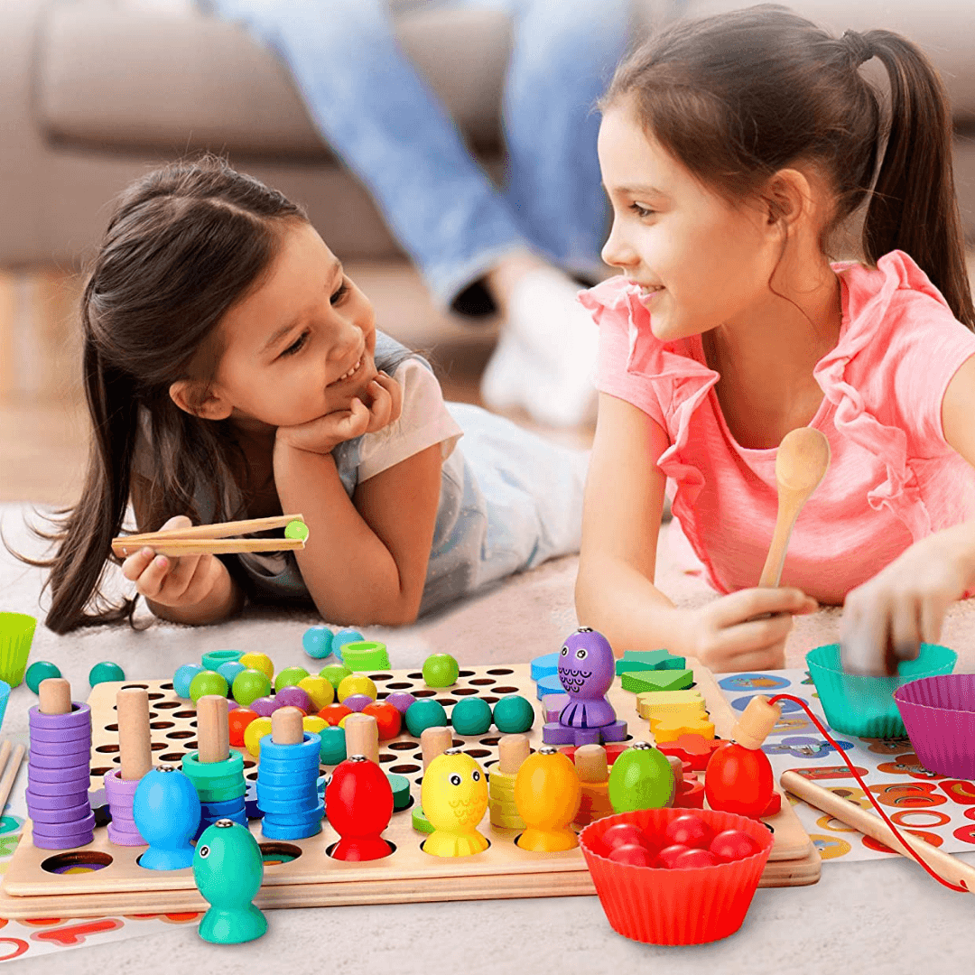 Wooden Magnetic Sorting Puzzle