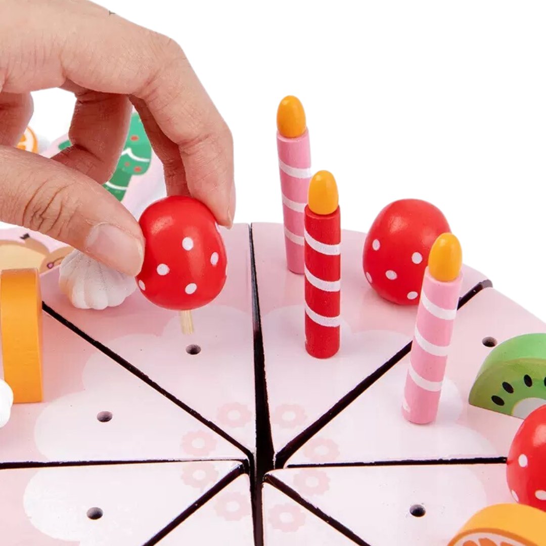 Birthday Cake Cutting Fruit Toys Creative Gifts Strawberry - Lucky Cake