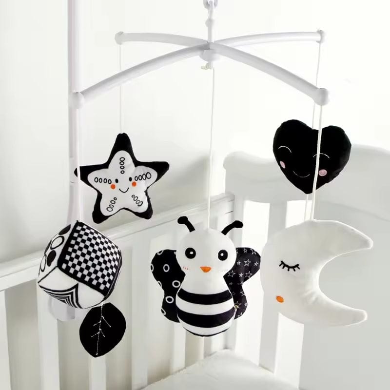 Black and White Montessori Mobile