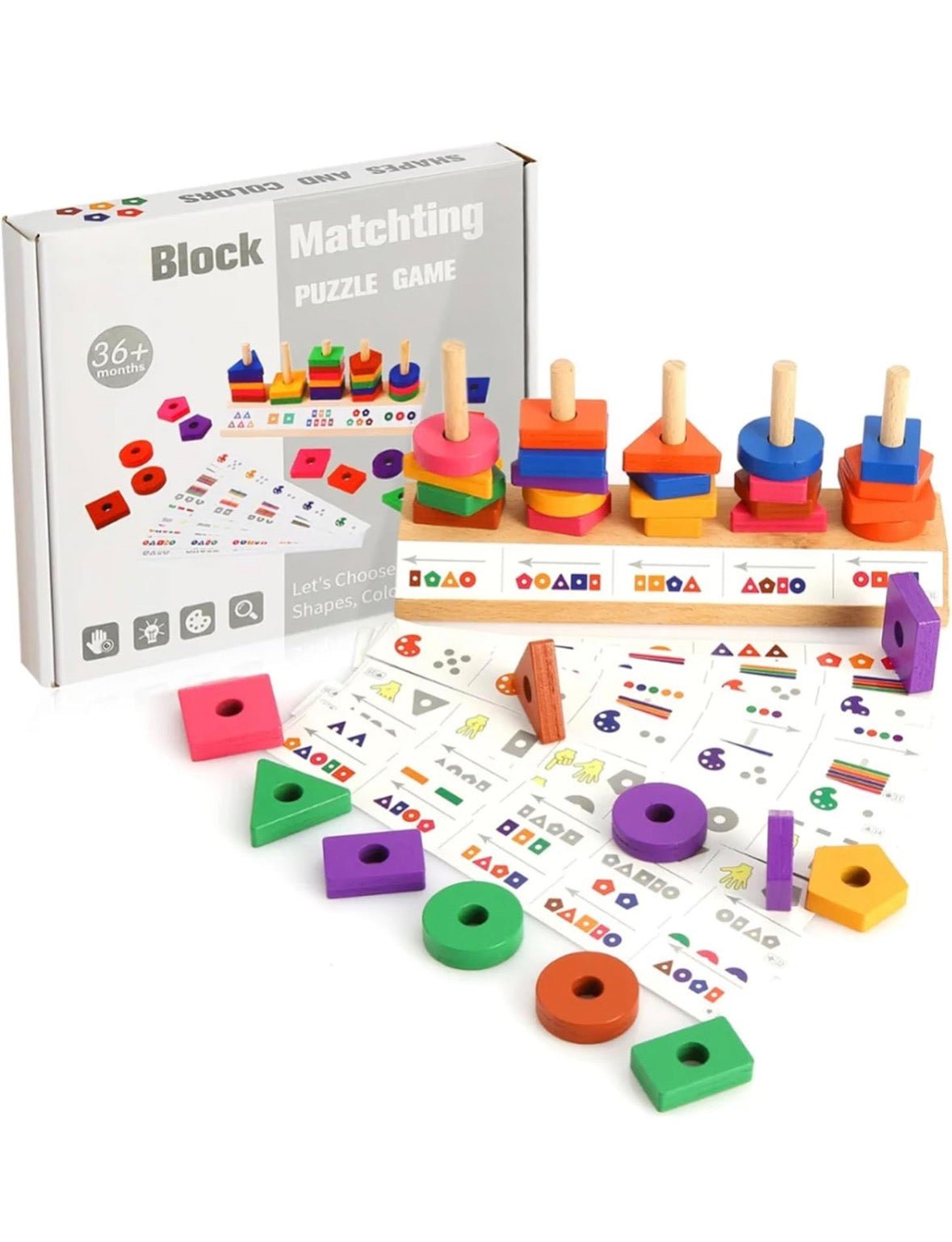 Block matching puzzle game