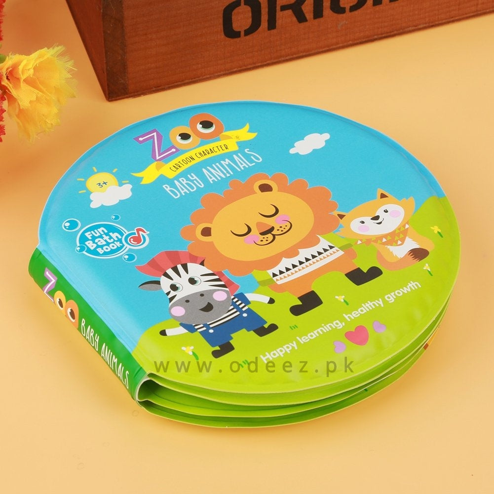 Zoo Animals Bath Book For Infants