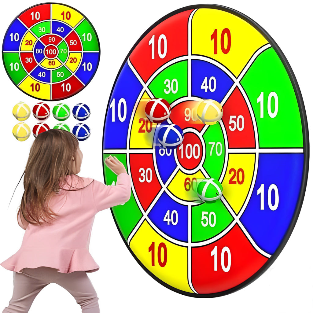 Cible à Scratch et de Fléchette Enfant et Adulte