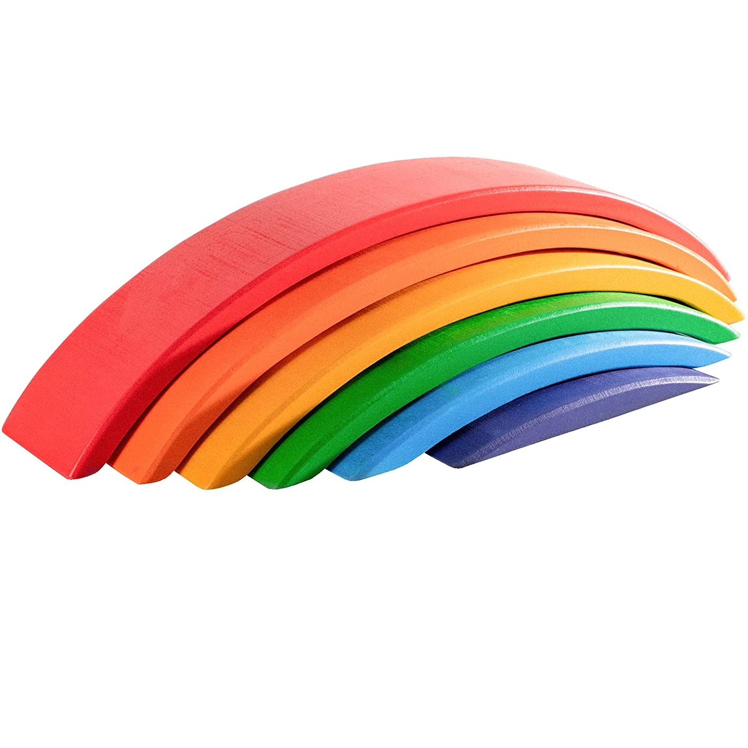 Wooden Rainbow Bridge - Open ended wooden toys