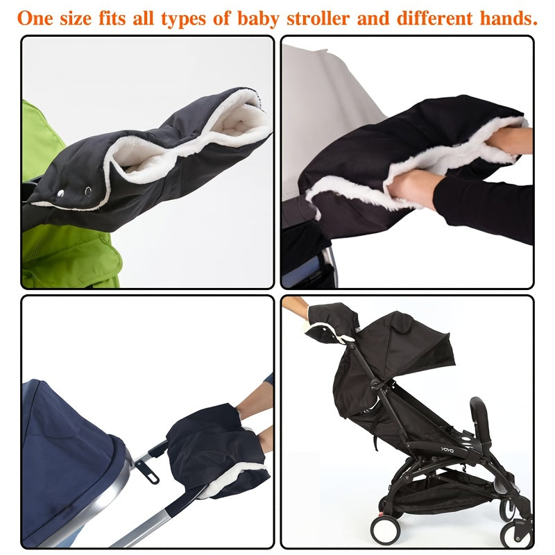 Winter Warmth Handlebar Gloves for Strollers