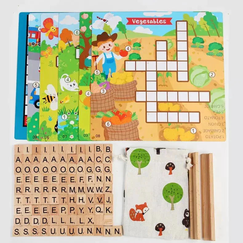 Crossword & Scrabble Game for Kids