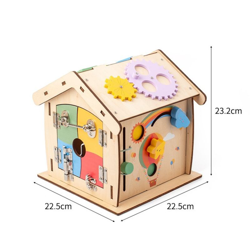 Petite maison lumineuse et animée
