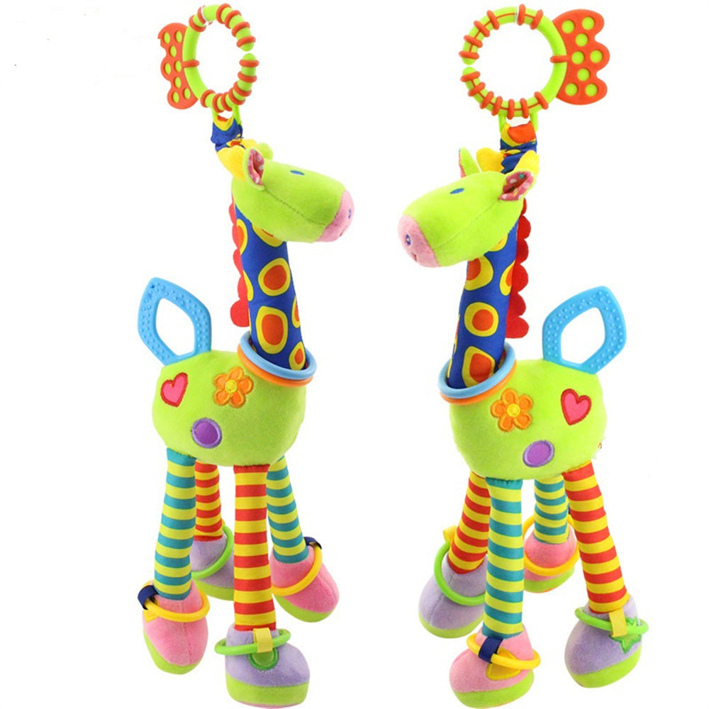 Hochet en peluche la Girafe