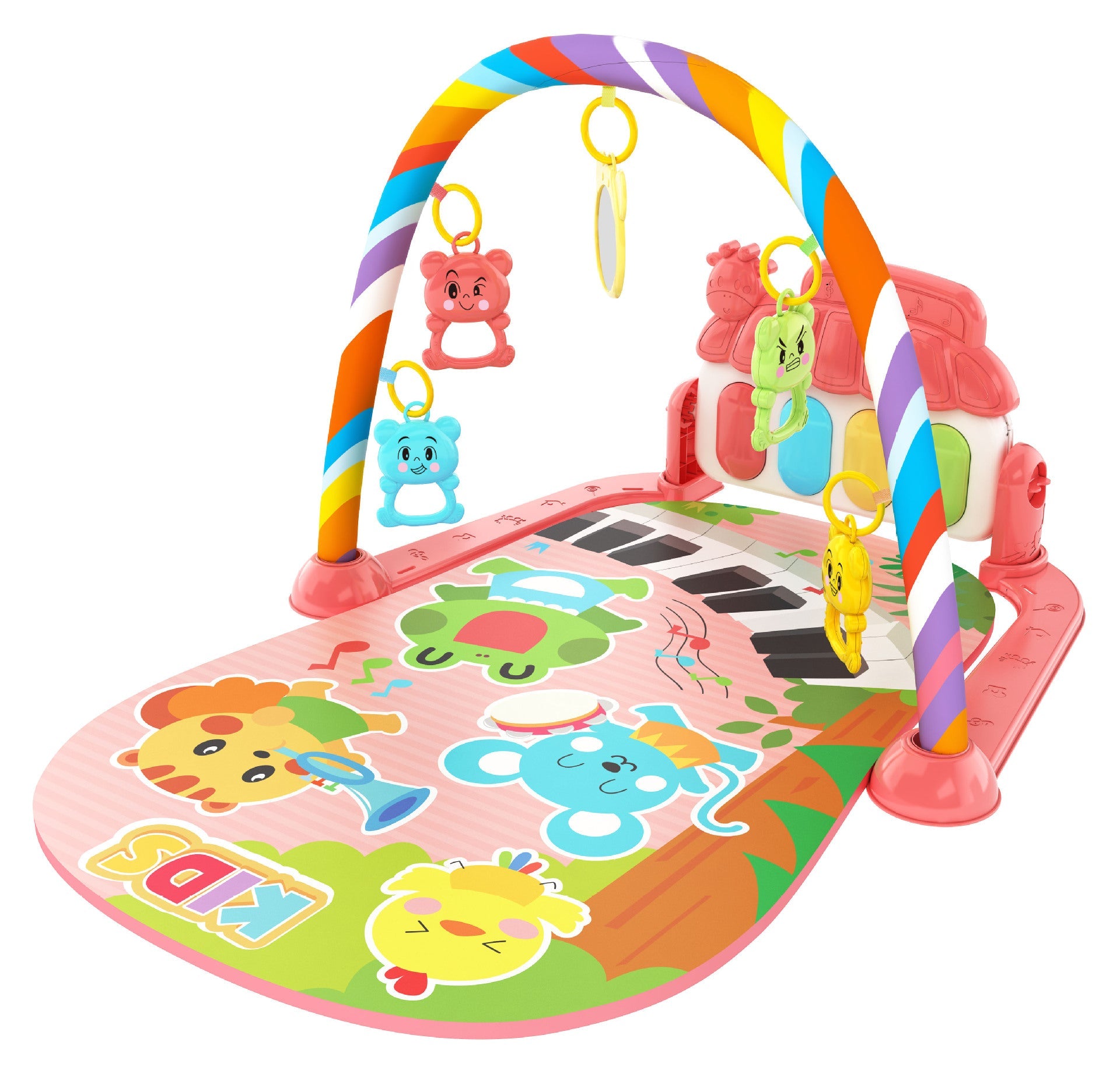Fidtoy Musical Piano Play Mat for Babies and Toddlers – Interactive Learning & Sensory Toys