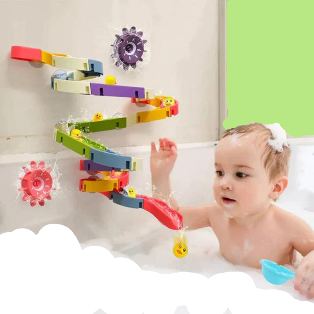 Kids Bathing Toy Sliding Ducks