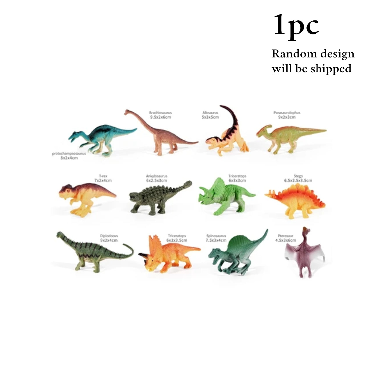 Dinosaur Creature Random Designs Will Be Shipped - EKT3412