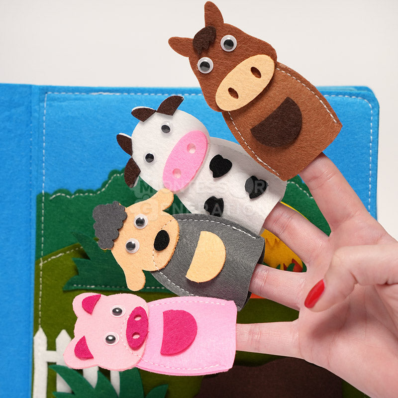 Montessori Farm Busy Book