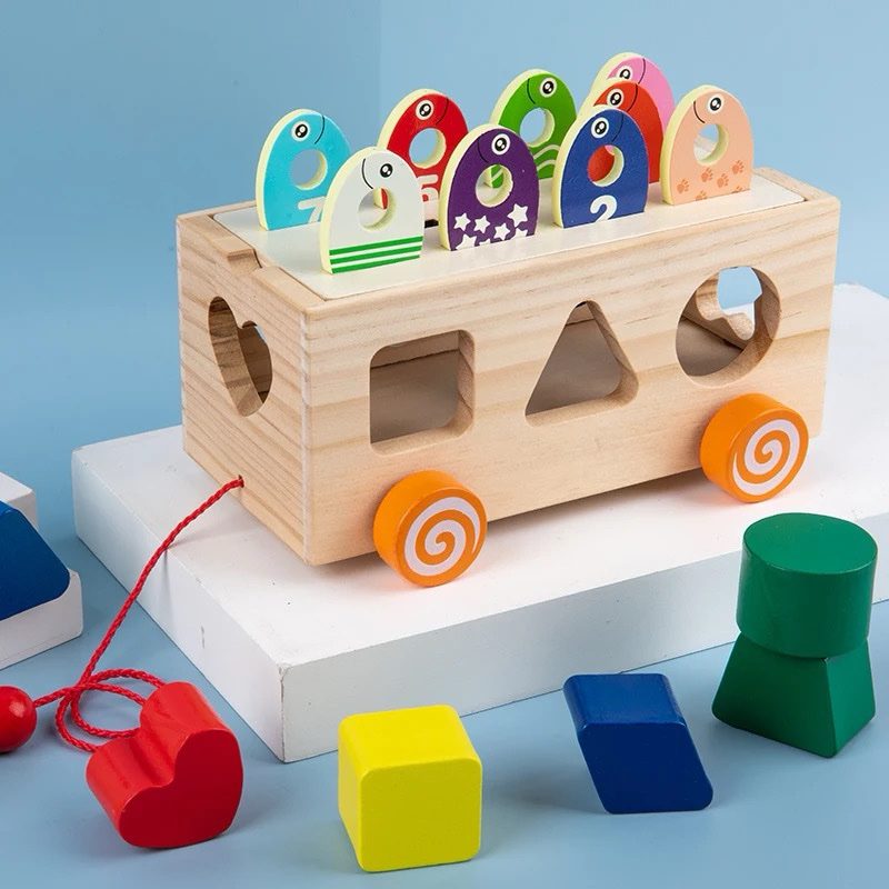 Fishing and Shapes Sorting Toy | Fine Motor and Shape Recognition Game