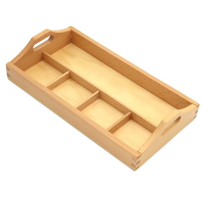 Montessori 5-Compartment Sorting Tray | Sorting and Practical Life Activity 1