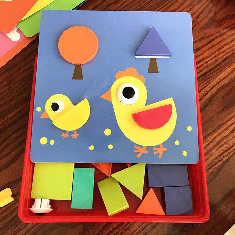 12 in 1 Creative Button Geometry Art