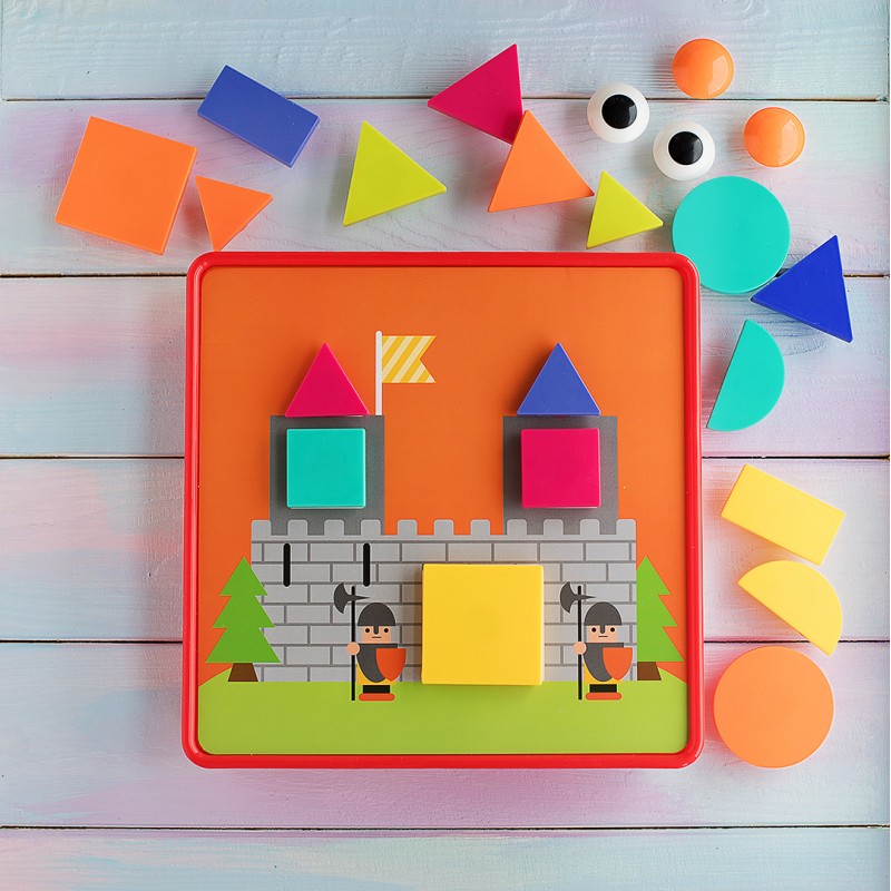 12 in 1 Creative Button Geometry Art