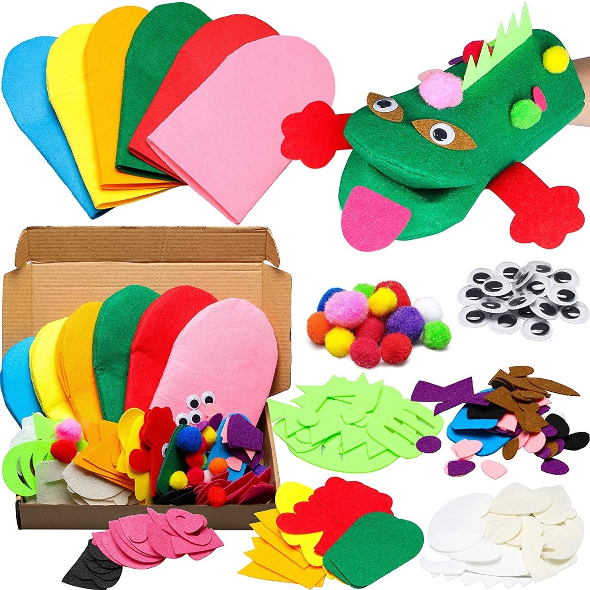 Hand Puppet DIY Felt Kit