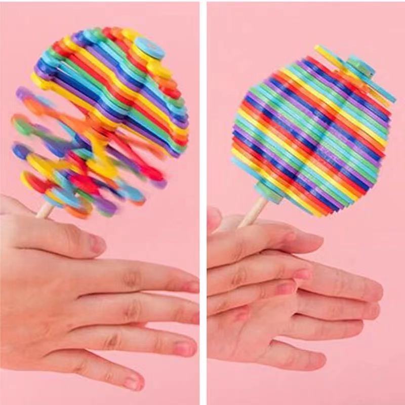 Wooden Tree Spinner- Sensory toys