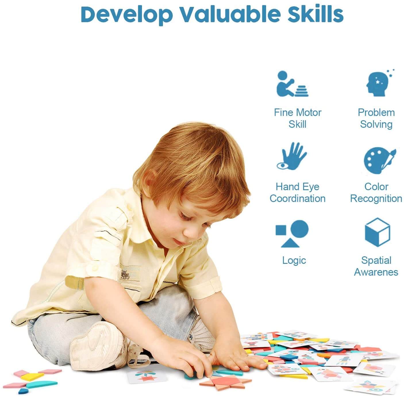 Wooden Pattern Blocks