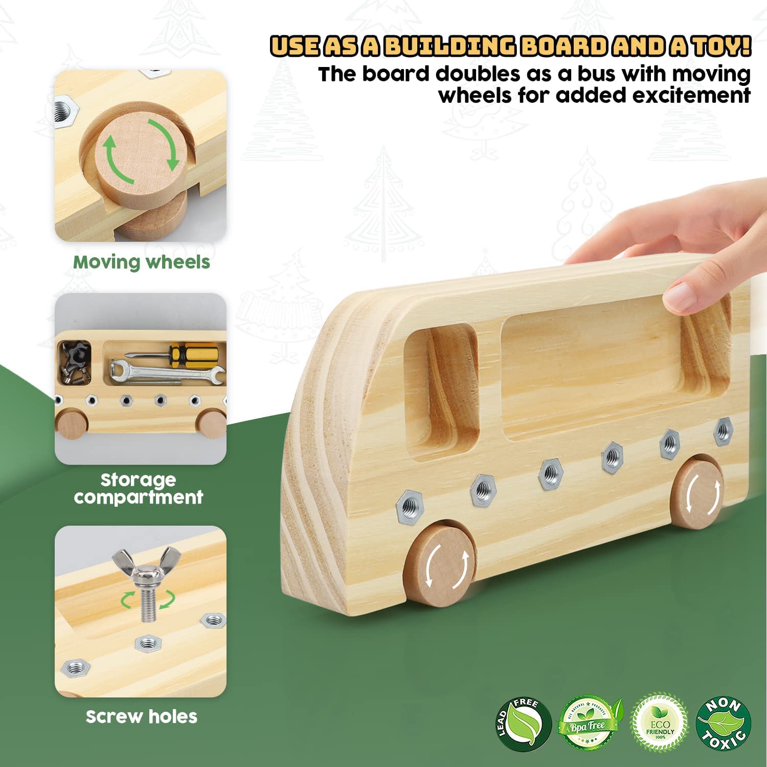 Montessori Screwdriver Board Set