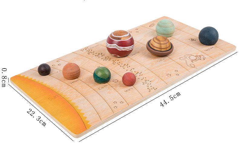 Wooden Solar System - Best Educational Wooden Toys