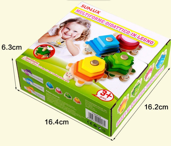 Multiple Shape puzzle-fine motor skills toys