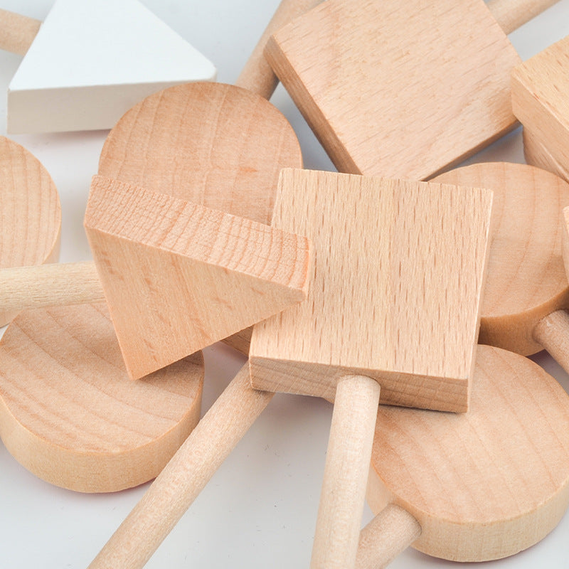 Wooden Traffic Safety Signs - Open ended wooden toys