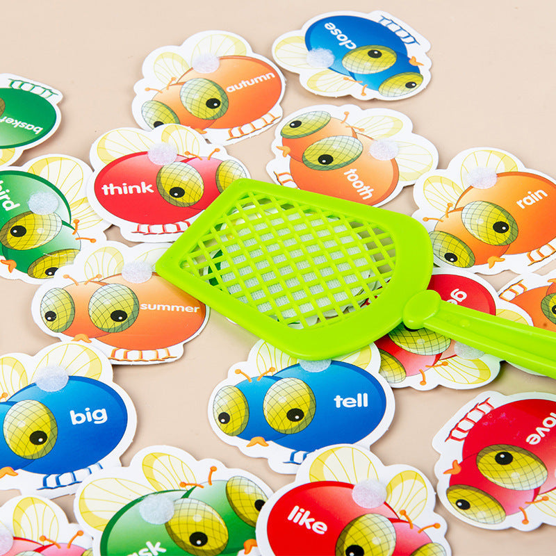 Learn The word Beat the fly game - Alphabet learning toys